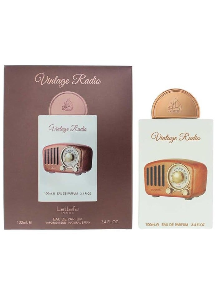 Lattafa Vintage Radio Perfume 100ml - Image 1