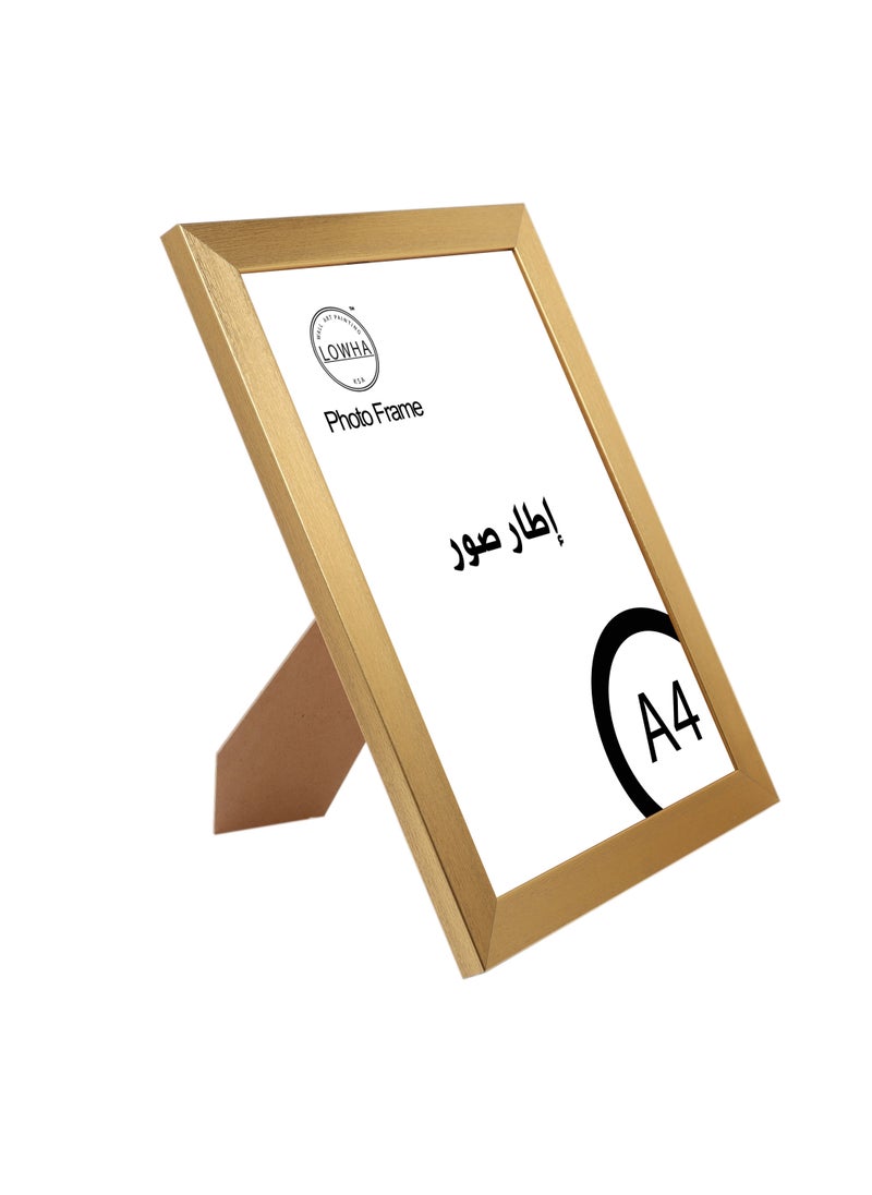LOWHA - Set Of 6 Wall Or Tabletop Stand Photo Frame With Horizontal and Vertical Formats - Image 1