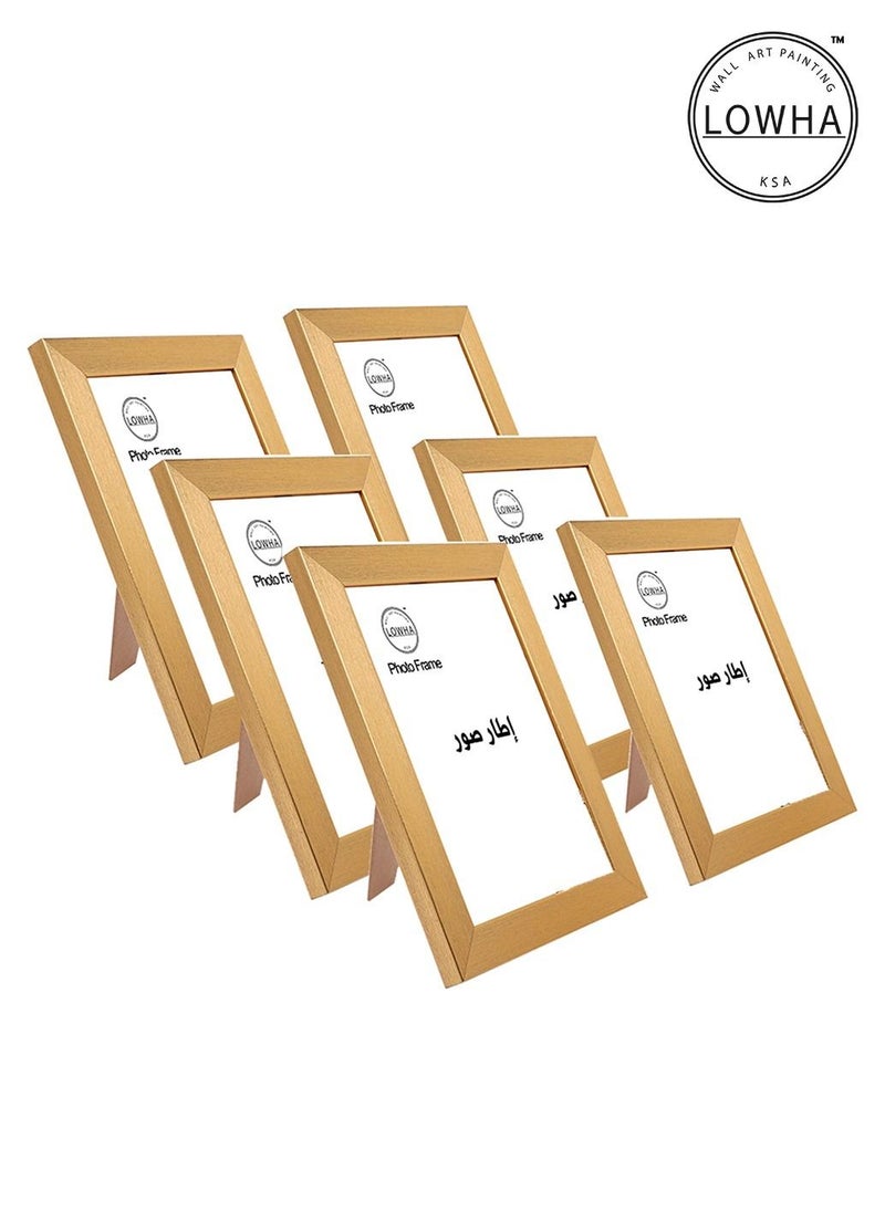 Set Of 6 Wall Or Tabletop Stand Photo Frame With Horizontal and Vertical Formats - pzsku/ZB6E719824E833C475E36Z/45/_/1674620857/912d86e6-93bf-44f9-9ffb-153e9be5c2e9