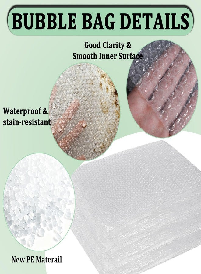 ALISWAT 25 Pack Large Bubble Bags 14x18 Inch, Clear Bubble Out Bag for Fragile Item, Double Walled Cushioning Bubble Pouch Wrap Bags for Moving, Shipping and Packing Supplies, Bubble Sleeves for Dishes - Image 4
