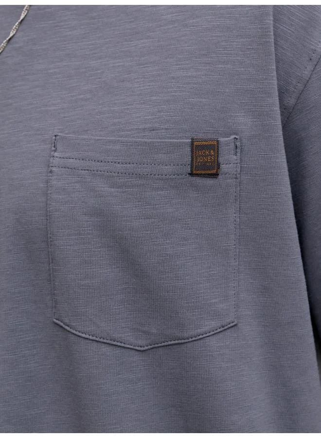 JACK & JONES Turbulence Casual Crew Neck Regular Fit T-Shirt for Men | Best Price UAE