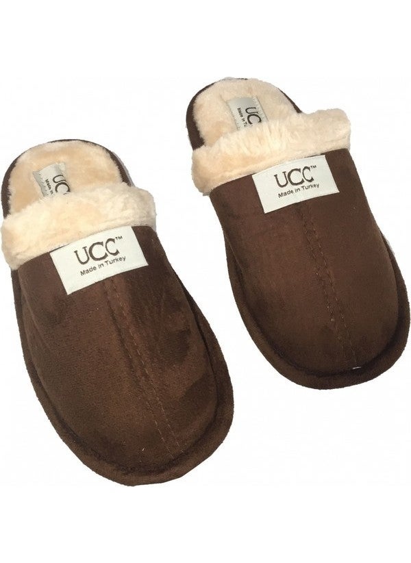 UCC - Winter Indoor Slippers Furry Wool - Image 1