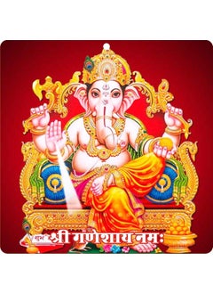 Himshikhar Himshikhar Ganesh Acrylic Wall Frame Main Door Vastu Dosh Rectification Remedy of Home Office and Factory 4 x 4 inch Multi 007 