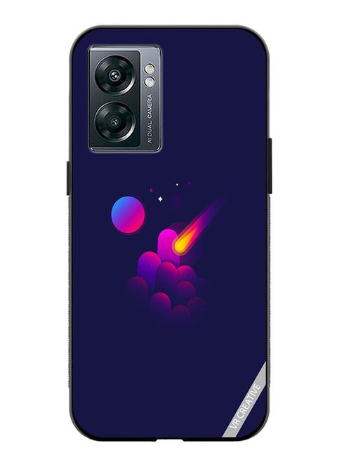 Protective Case Cover For OnePlus Nord N300 Space Minimalist Design Multicolour