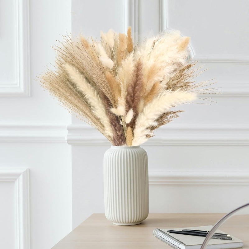 CKBT 610 PCS Dried Pampas Grass Decor, Dried Flower Bouquets for Wedding, Home, Centerpiece Table, Modern Home, Western Living Room, Nurserie, Nursery, Boho Room, Beach, Women Office, and Boho Decor - Image 5