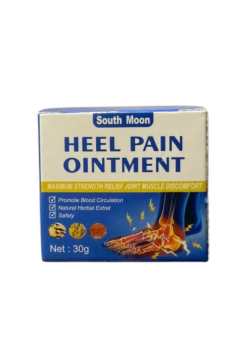 SOUTH MOON Heel pain balm, toe, heel, and arch bone spur pain cream, tendon and synovial sheath pain massage ointment. - Image 1
