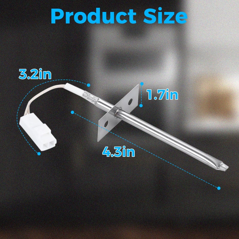 DRELD 316233902 316217008 مجس درجة حرارة الفرن، متوافق مع فريجيدير، كينمور، استبدال 316217008 316233900 316233903 4929364 AP6888260 PS12724046 EAP12724046 - Image 2