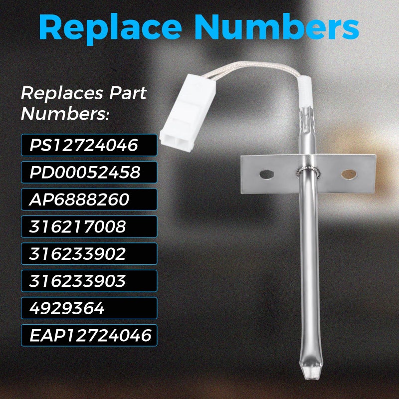 DRELD 316233902 316217008 مجس درجة حرارة الفرن، متوافق مع فريجيدير، كينمور، استبدال 316217008 316233900 316233903 4929364 AP6888260 PS12724046 EAP12724046 - Image 4