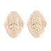 MUXSAM MUXSAM 2-Pack Furniture Onlay Appliques, 13x9cm/5.12"x3.54", Wood Carved Rose Pattern for Door Cabinet Dresser Center - Image 2