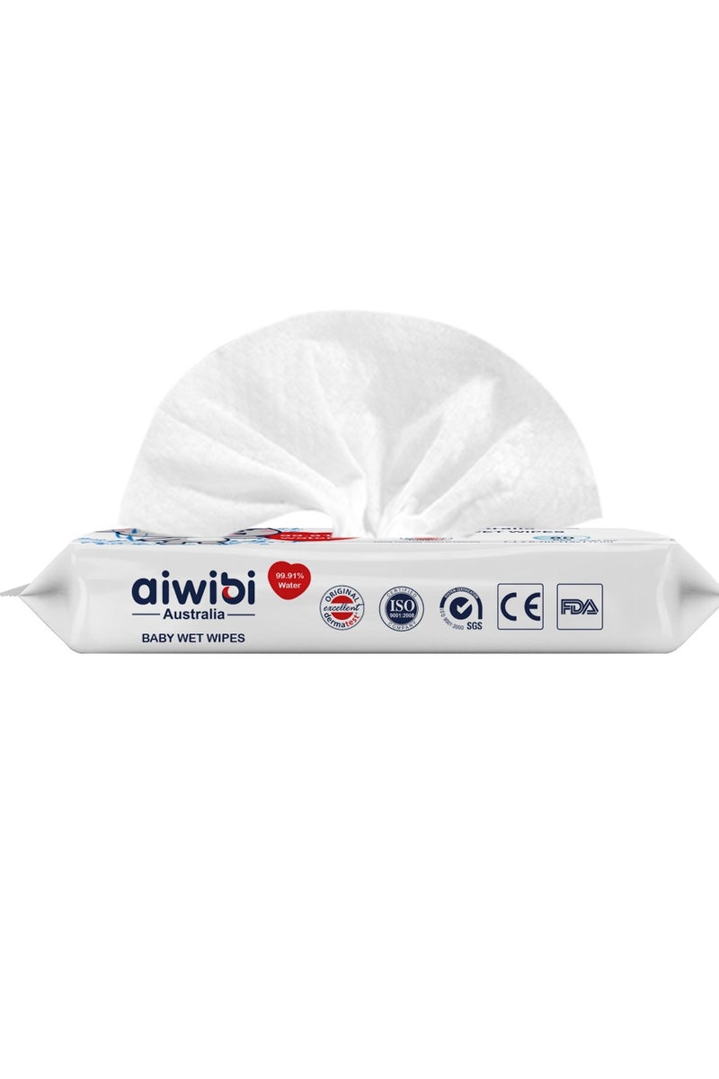 أيويبي مناديل مبللة للأطفال - 99.91% ماء نقي 2+1 مجانًا *240 قطعة - Image 3