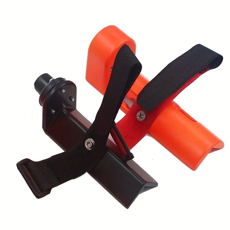 Orange Portable Right Angle Level Precision Bubble Vial Aluminum Construction Test Tool - Image 5