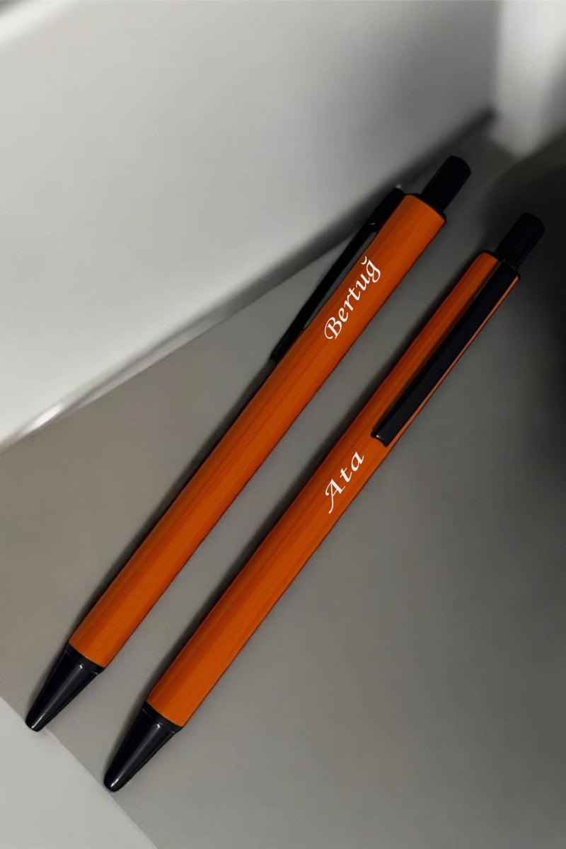 Tusah Metal Ballpoint Pen Set of 5 Personalized  - Image 4