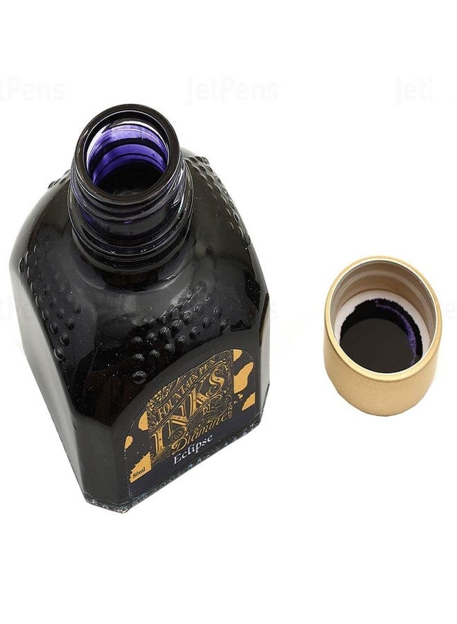 Diamine Fountain Pen Ink - 80 ml - Eclipse Black - Image 2