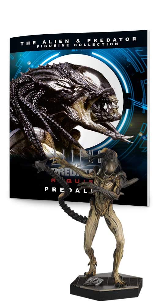 Eaglemoss Alien Predator Figure Collection 11 Predalien from Alien vs Predator Resin Figurine - Image 2