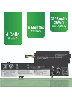 RADEX L17L3P61 High Grade Compatible Laptop Battery for Lenovo Ideapad 320S-13IKB Yoga 330-11IGM 720-12IKB FLEX 6-11IGM Series [L17C3P61, L17M3P61, 5B10N87357, 5B10N87358, 5B10N87359]  - Image 4