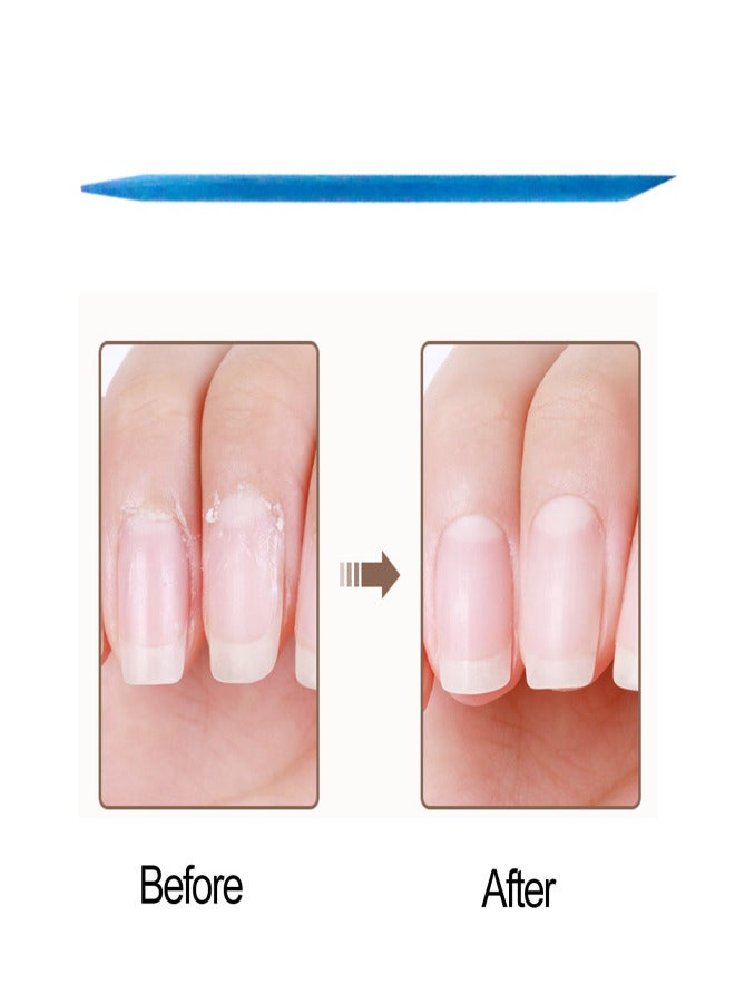 100Pcs Orange Wood Sticks Nail Polish Remover Tool Cuticle Pusher Multi-Purpose Dual Ends Disposable Nail Art Manicure Pedicure Tool for Nail Cleaning - Image 2