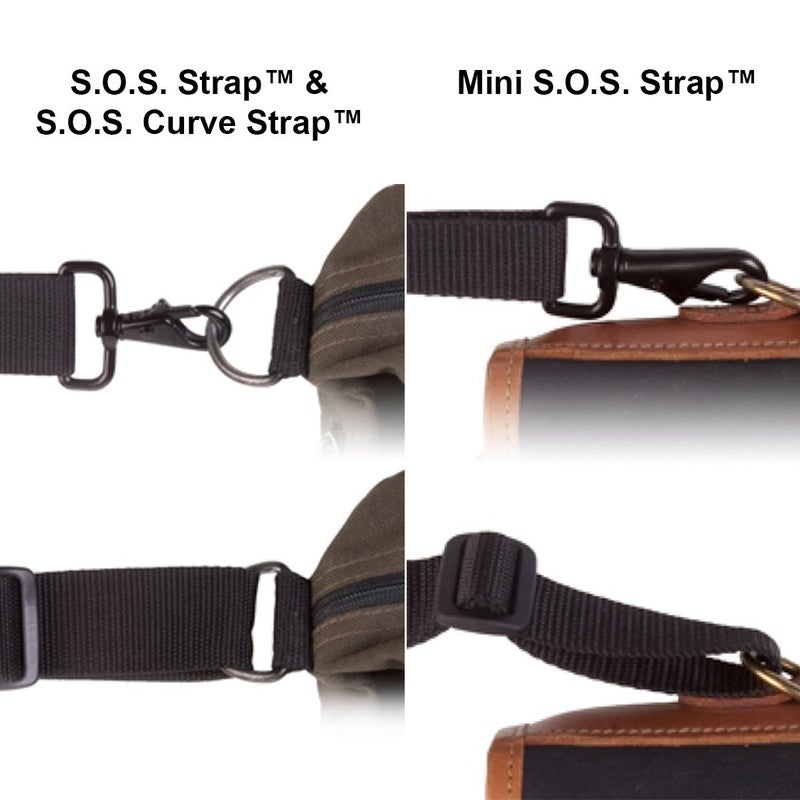 OP/TECH USA Mini S.O.S. Strap (Black) 0901262 - Image 5