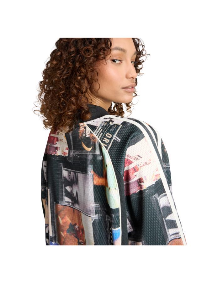 اديداس اوريجينالز كنزة رياضية شبكية MESH GFX JERSEY LS - Image 4