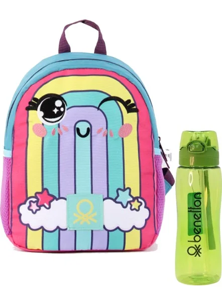 بينيتون Kindergarten Bag and Water Bottle