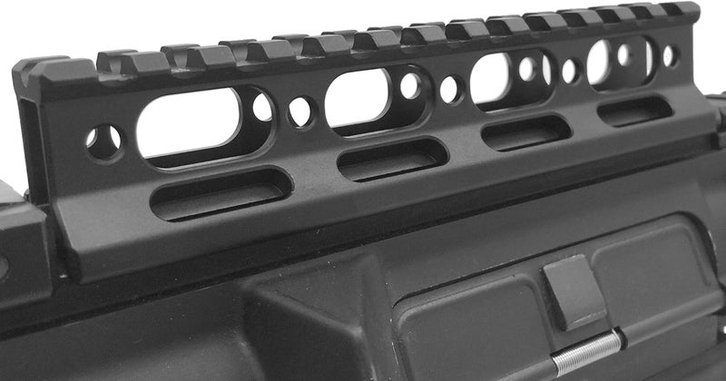 UTG Super Slim Picatinny Riser Mount, 1" Height, 13 Slots , Black - Image 3