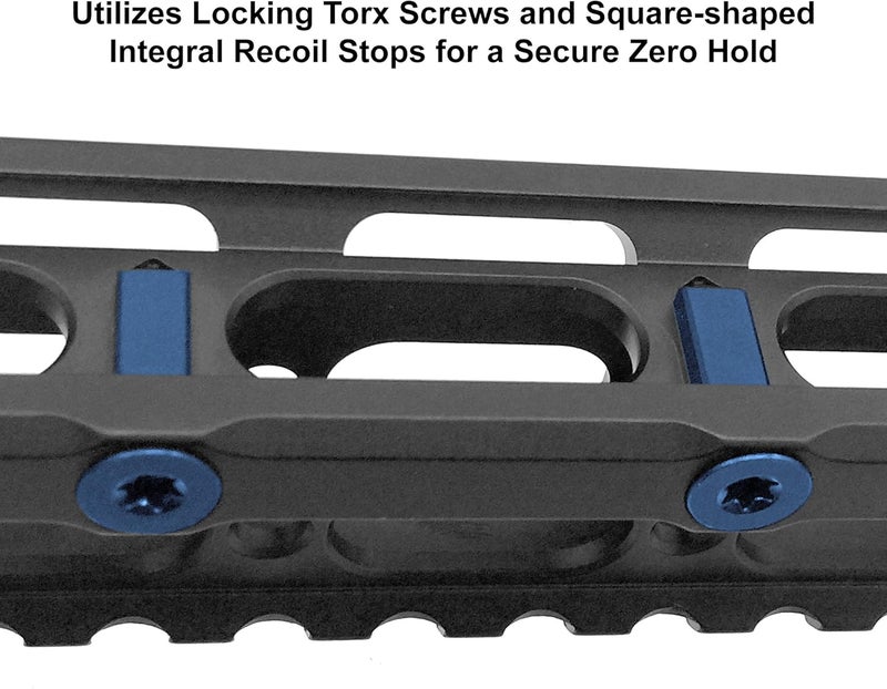 UTG Super Slim Picatinny Riser Mount, 1" Height, 13 Slots , Black - Image 5