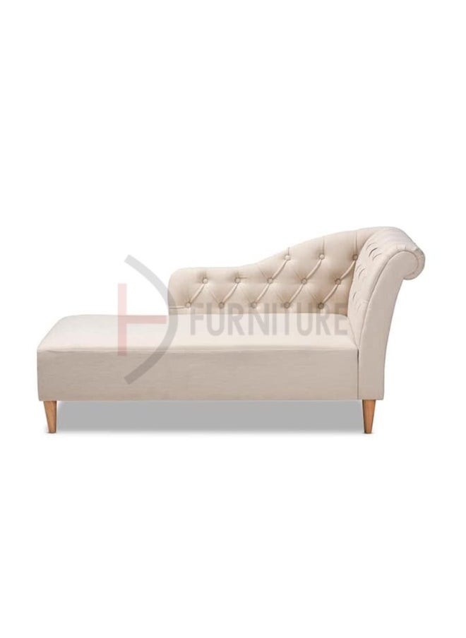 DIVINE FURNITURE Modern Tufted Upholstered Chaise Lounge  - Image 1