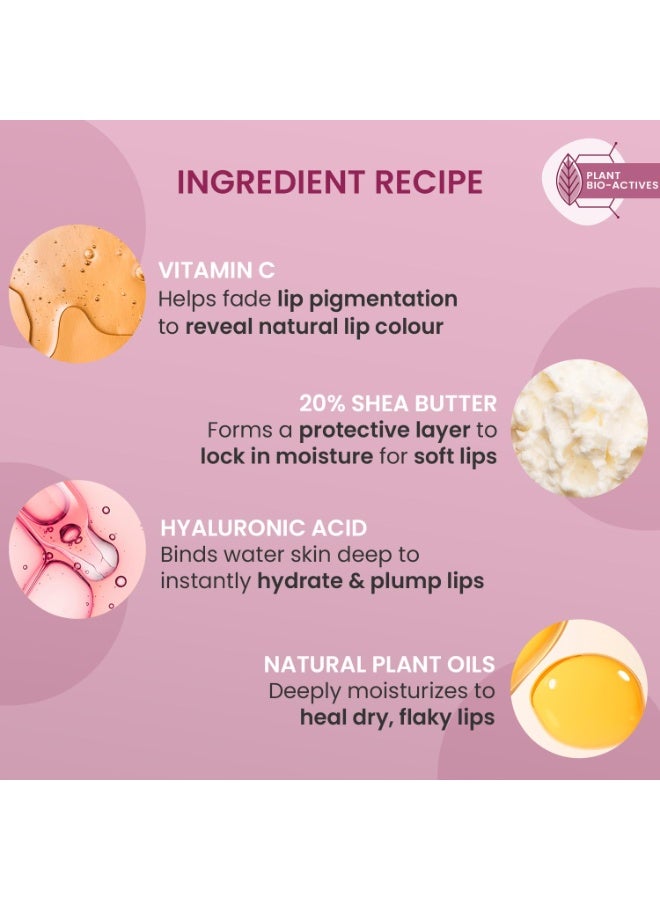 Dot & Key Lip Plumping Mask With Vitamin C + E for Naturally Glowing, Fading Pigmentation, Smoothing Flaky & Dry Lips - Soft, Smooth & Plump (Wild Berries & Pomegranate) 15ml - Image 5