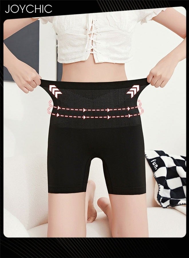 Joychic شورت نسائي عالي الخصر مضغوط من 4 قطع، صيفي مضاد للضوء - Image 2