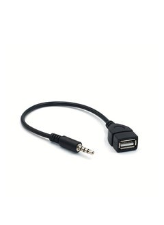 Generic USB To 3.5mm Car Audio Cable 3.5mm OTG Adapter Cable  - Image 2