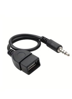 Generic USB To 3.5mm Car Audio Cable 3.5mm OTG Adapter Cable  - Image 4