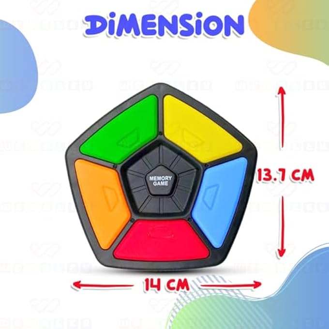 MEMORY GAME LIGHT TOY HANDHELD PUZZLE FOR KIDS INTERACTIVE EDUCATIONAL TOYS WITH LIGHTS AND SOUNDS 30-LEVEL BRAIN CHALLENGE HELPS FOCUS BIRTHDAY GIFT FOR BOYS GIRLS AGES 3 4 5 6 7+ - Image 5