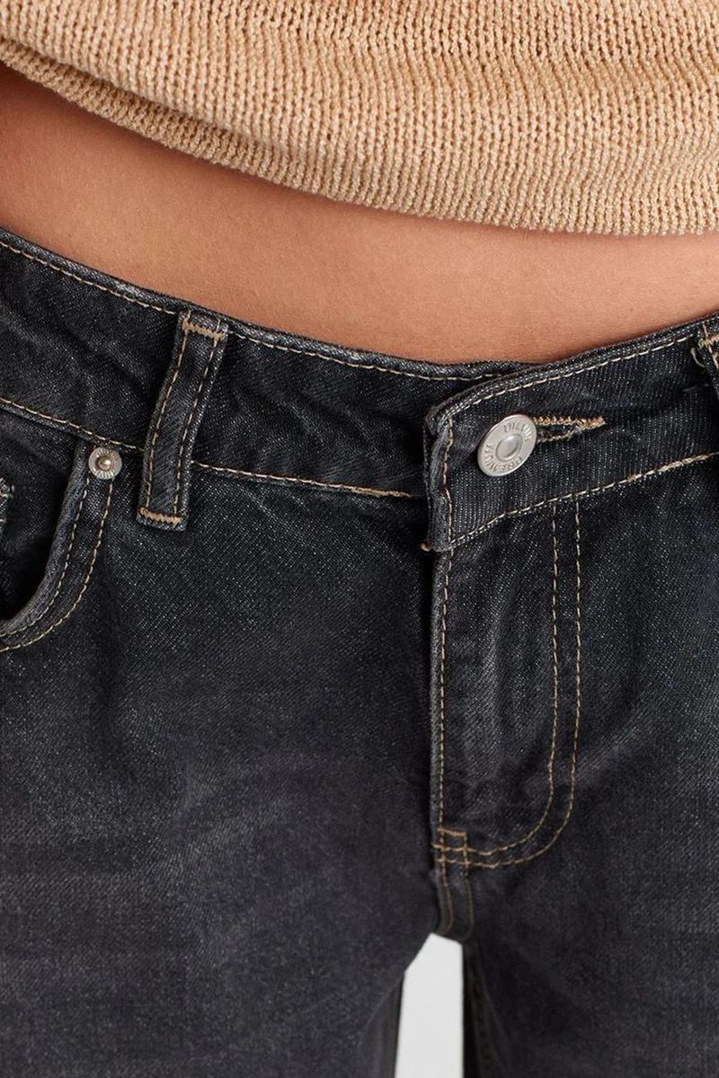 Dilvin Dark Blue Denim DILVIN High-Waist Balloon Wide-Leg Jeans for Women | Best Price UAE