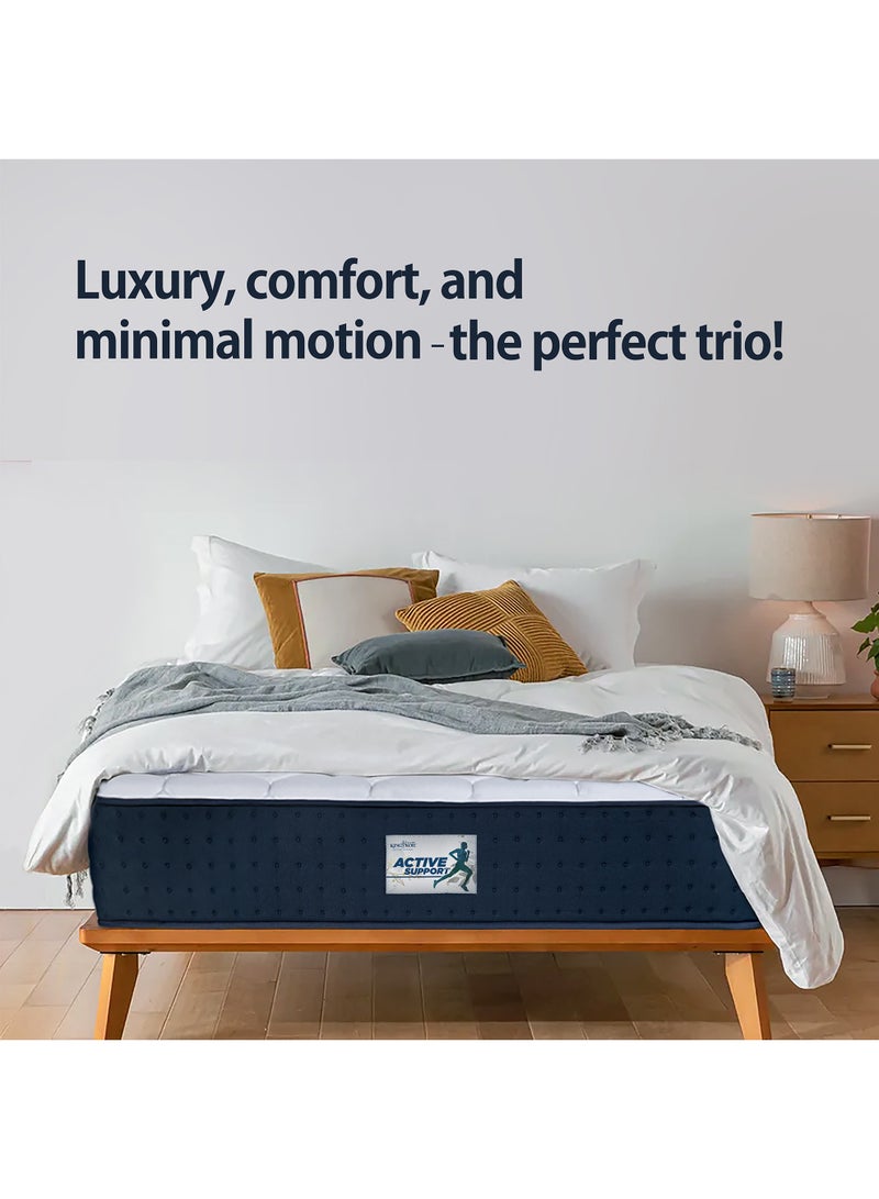 KING KOIL Active Support Plus Pocket Spring Mattress 190x200x32 cm, Medium Super King Size Mattress | Bed in a Box - Image 2