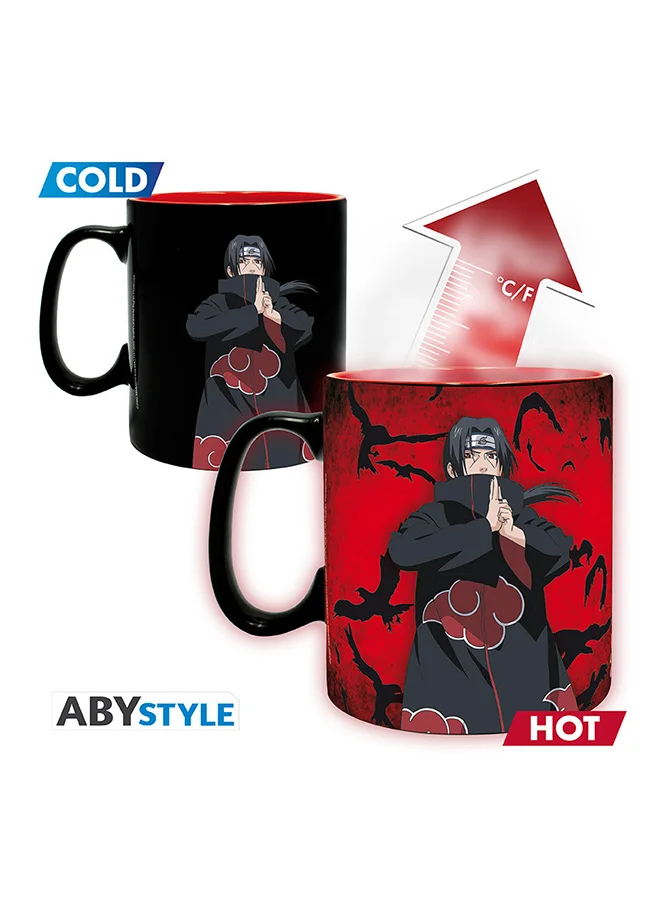ABYstyle NARUTO SHIPPUDEN Heat Change Mug + Akatsuki Coaster Gift Set