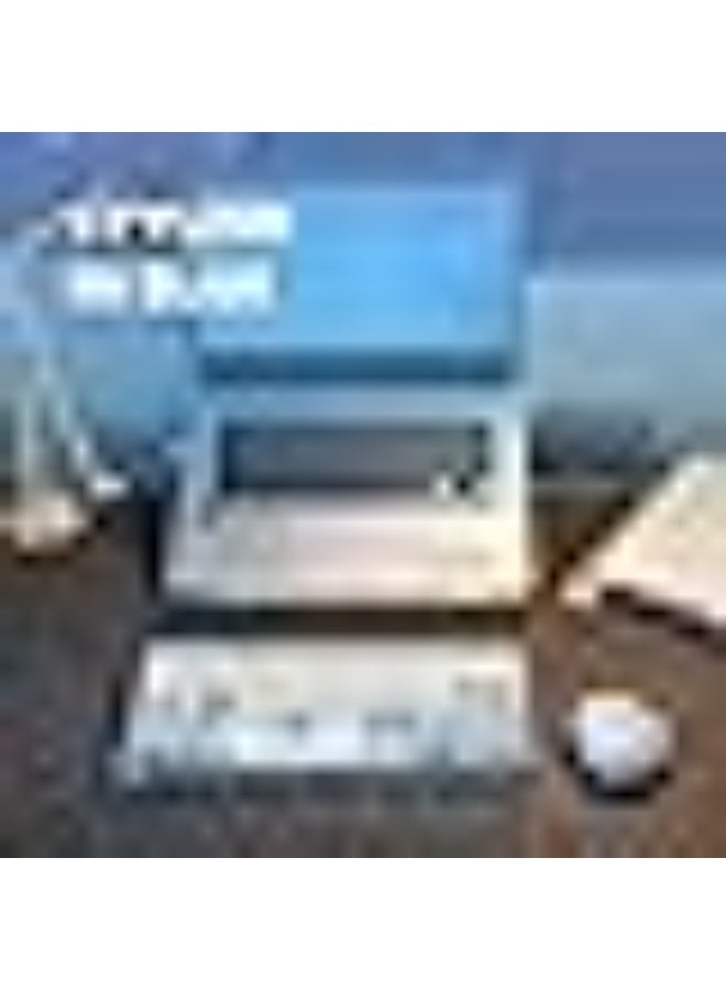 Perixx PERIBOARD-213U Wired Silent USB Scissor Keyboard - 14.45x4.76x0.70 Inches Compact Design with Number Pad - Black - US English - Image 5