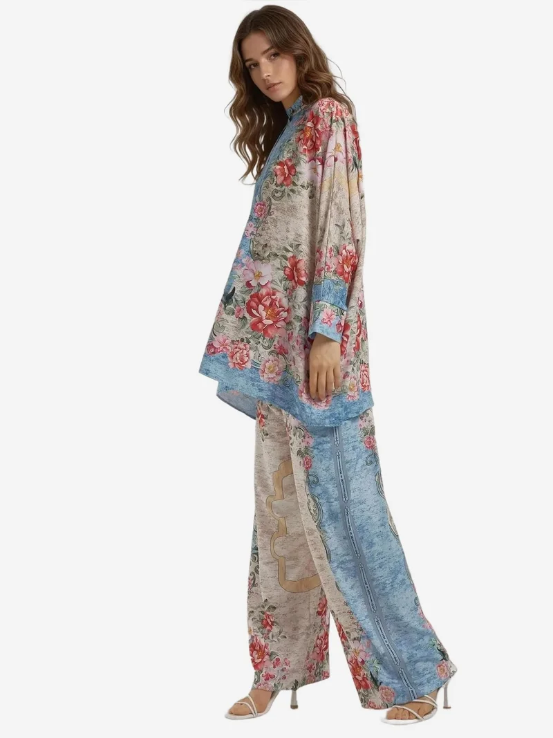 HICCUP Floral Print Co-ord Set