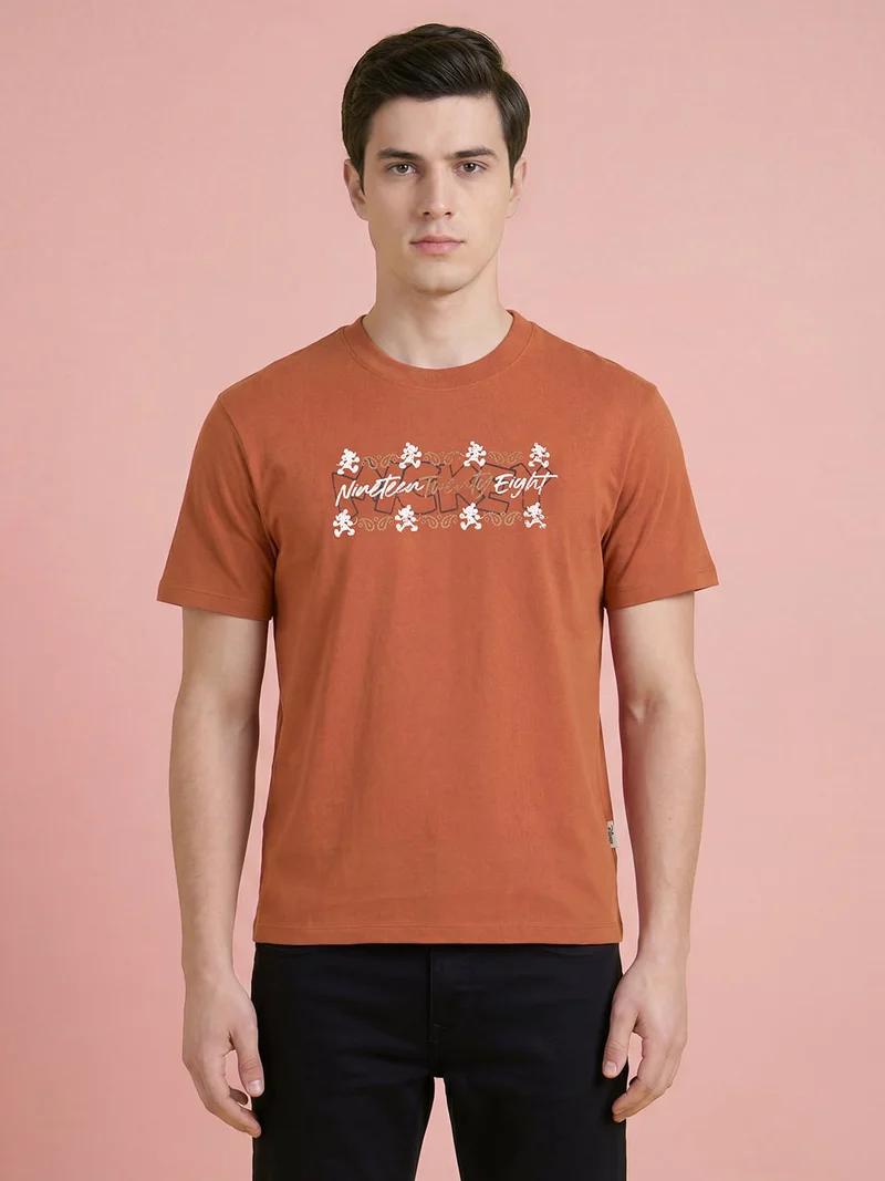 Being Human Men Mickey Mouse Printed T-shirt