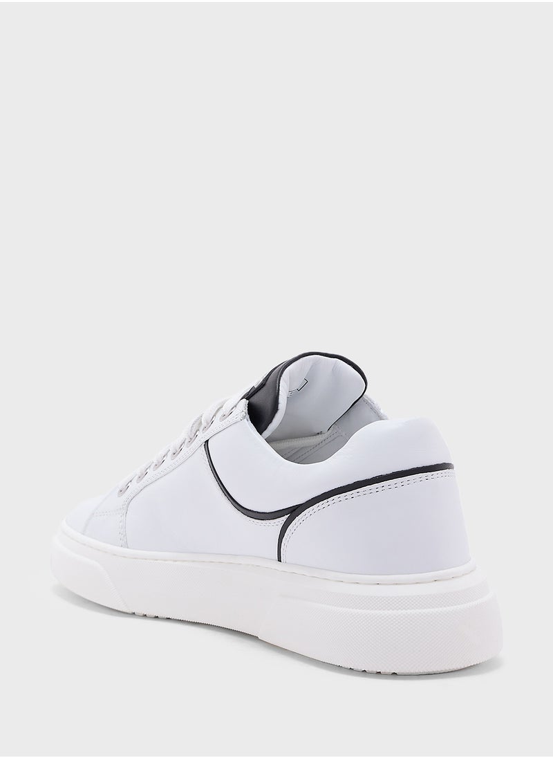 VALENTINO BY MARIO VALENTINO Lace Up  Low Top Sneakers  - Image 2