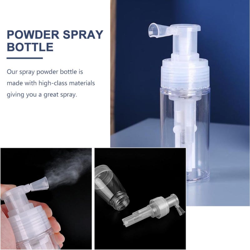 Hairdressing Powder Sprayer 110ml Dry Powder Spray Bottle Portable Refillable Container for Salon and Travel Use - Image 3