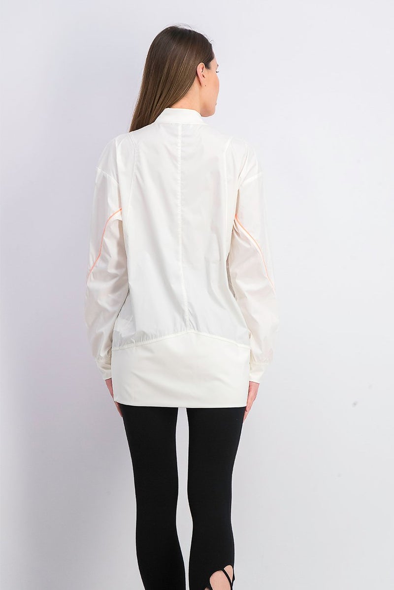 PUMA Women Pearl Woven Jacket, Marshmallow - Image 2