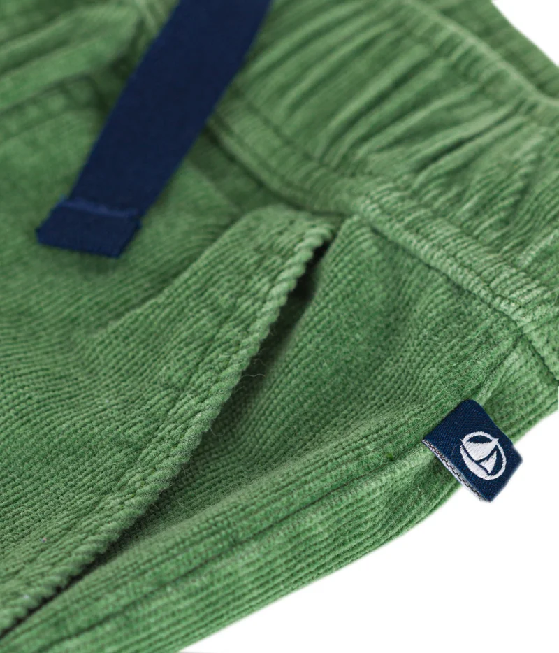 Petit Bateau Boys' straight-fit corduroy trousers
