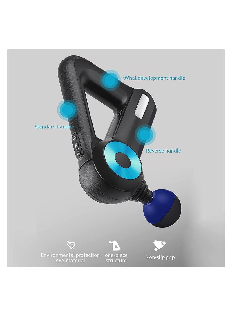 Deep Tissue Muscle Massage Gun Body Shoulder Back Neck Massager Exercising Athletes Relaxation Fitness Home Recovery Fascia Grab - Image 2