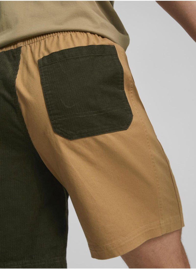 PUMA - Downtown Corduroy Shorts - Image 1