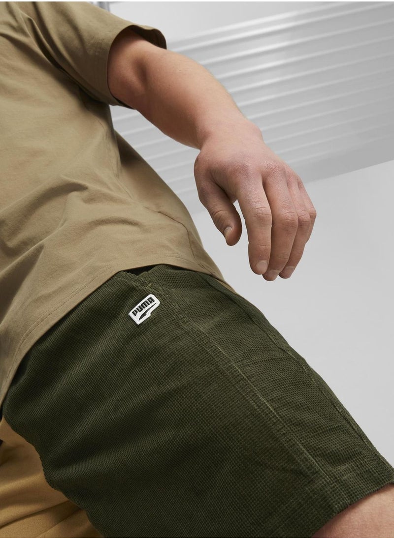 PUMA - Downtown Corduroy Shorts - Image 1