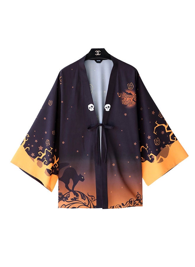 نيبمينينت طقم زي كيمونو بطابع الهالوين One Size - Image 1