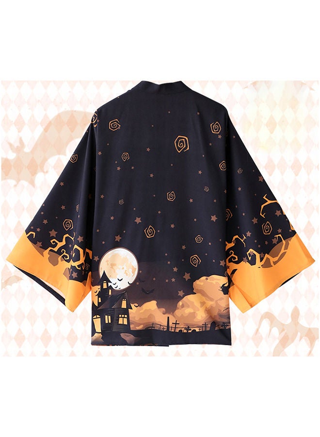 نيبمينينت طقم زي كيمونو بطابع الهالوين One Size - Image 2