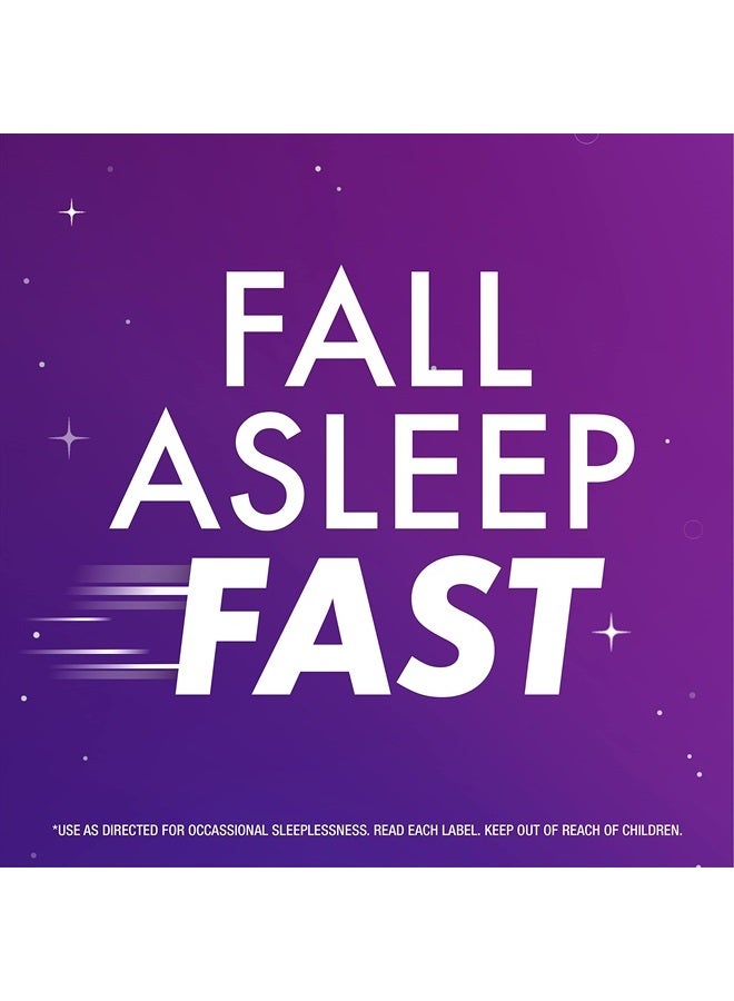 Vicks Nighttime Sleep Aid Liquicaps 25 Mg Diphenhydramine Hcl No1 Sleepaid Brand Nonhabit Forming Fall Asleep Fast 48 Count - Image 3