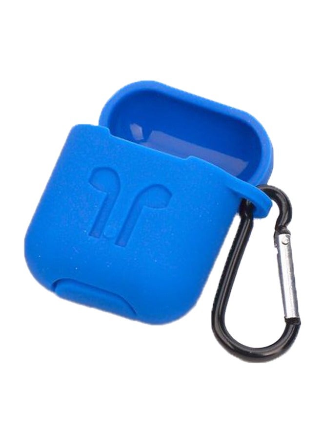 Generic - Protective Silicone Case Cover For Apple AirPods With Carabiner - Image 1
