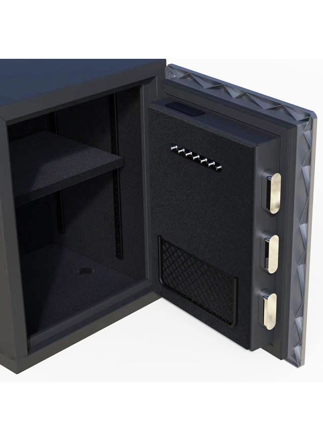 BOFON Y-Series Fingerprint Smart Safe Box, Security Box with Key,1.45 Cubic, Safety Box for Home (2.1 Cubic Feet Fireproof-45FF) - Image 5