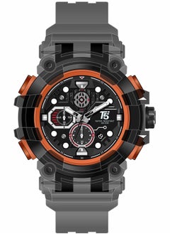 T5 T5 Mens Chronograph Silicone Strap Watch H4011G  - Image 1